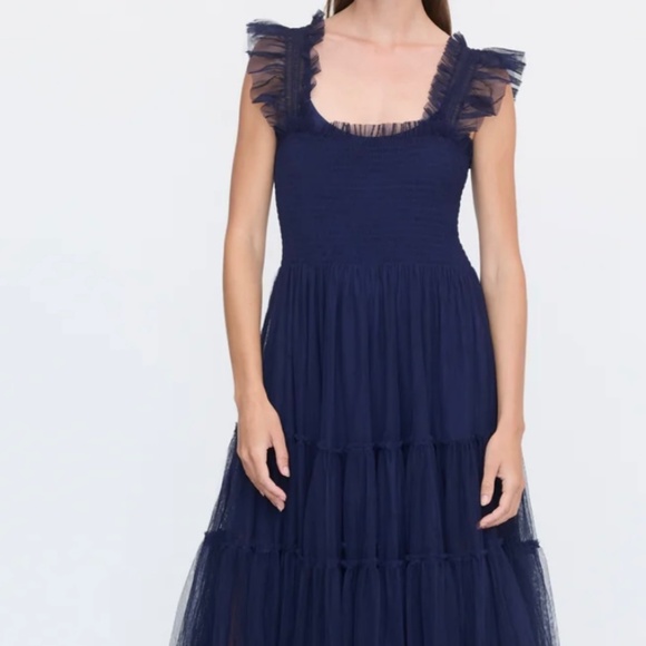 Hill House Tulle Ellie Nap Dress In Navy - Collector’s Edition - Picture 1 of 6